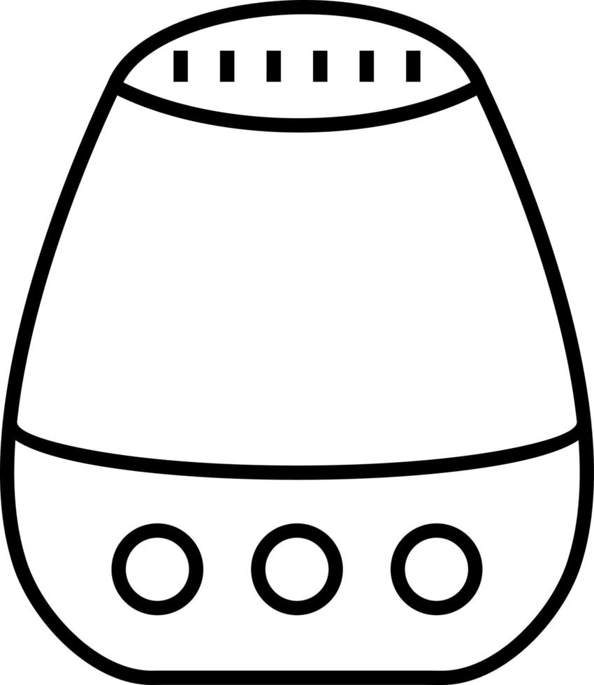 Air Purifier Line Icon vector