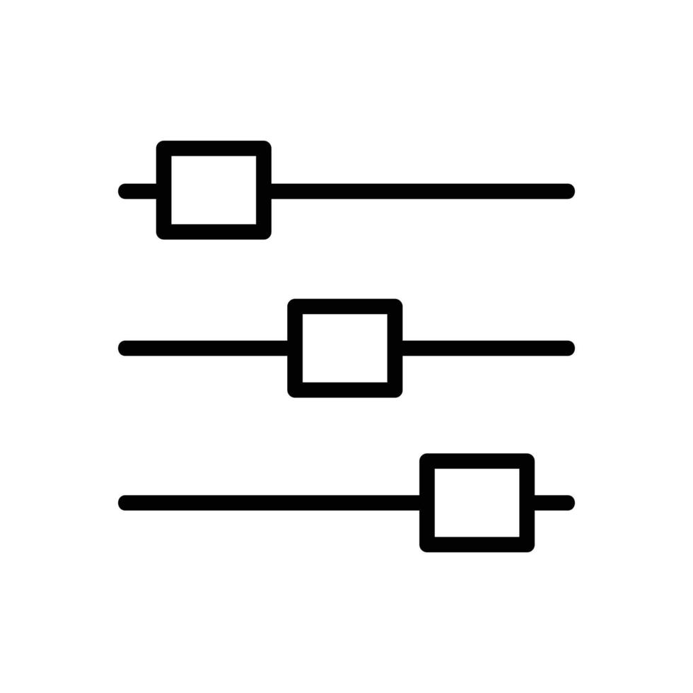 Controls Vector Icon