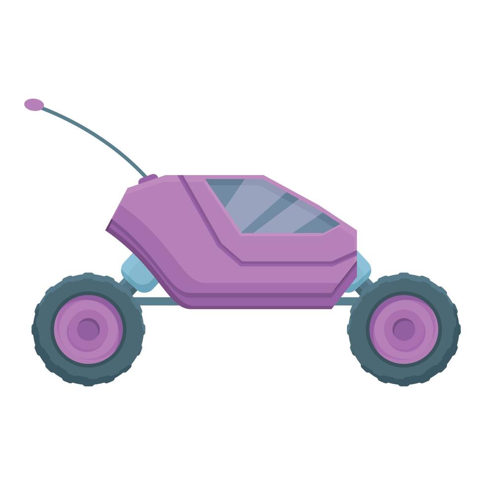 vector de dibujos animados de icono de juguete remoto. coche radiocontrol