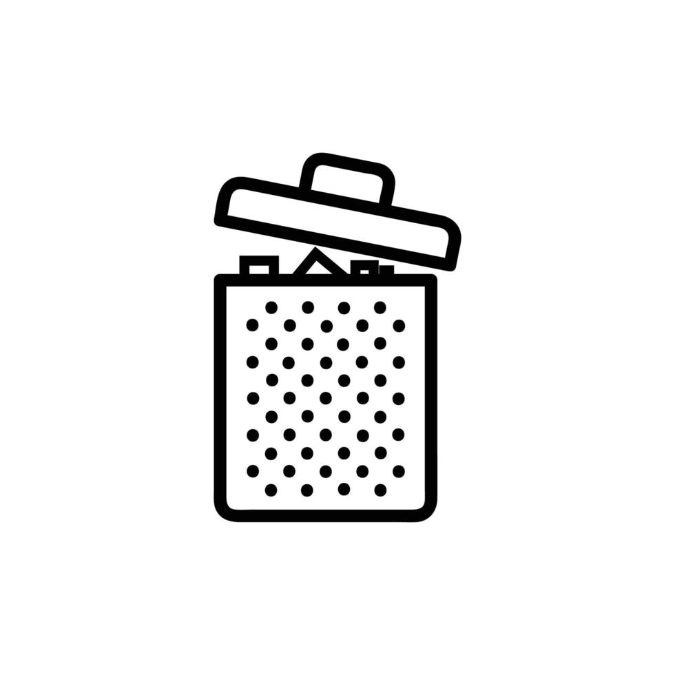 Garbage Vector Icon