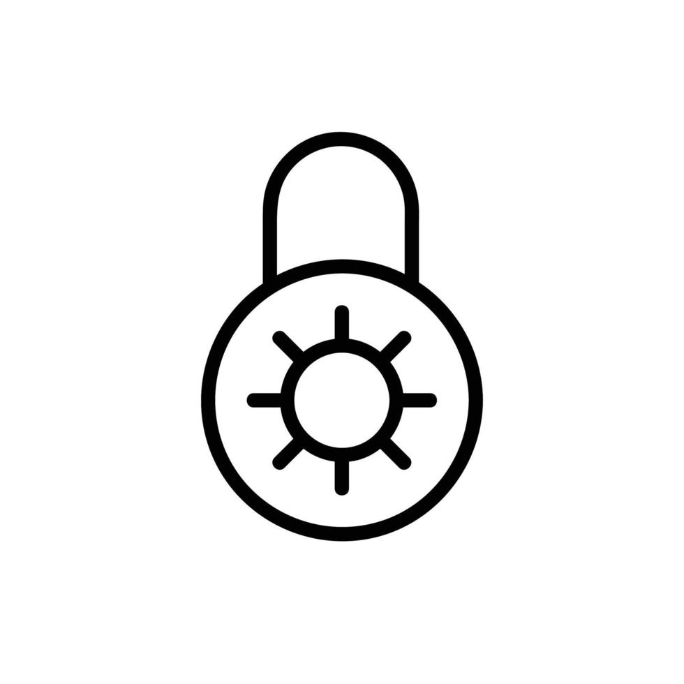 Locked Vector Icon