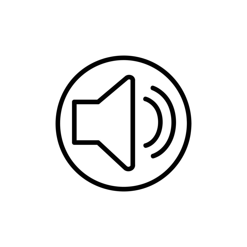 Speaker Vector Icon