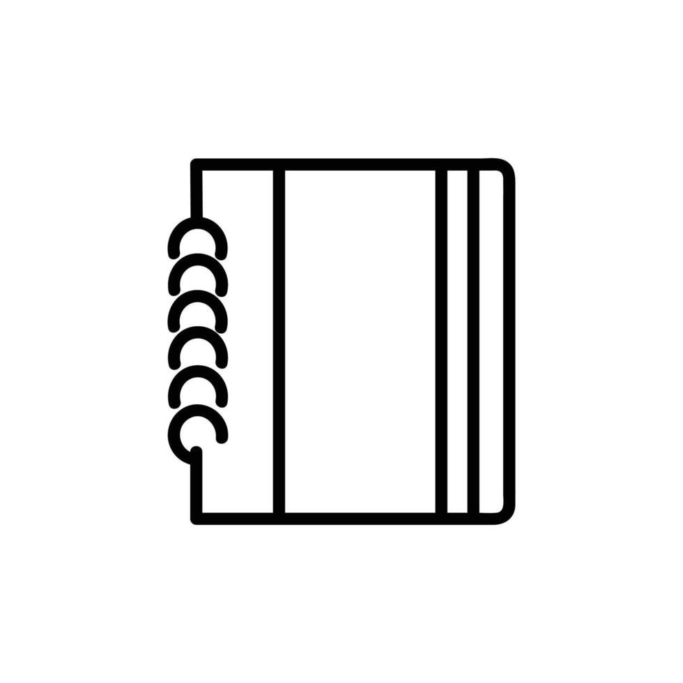 Notebook Vector Icon