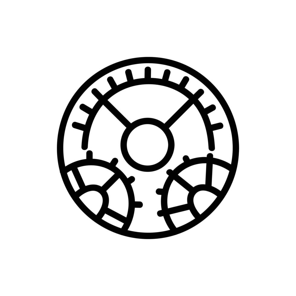 Setting Or Gear Vector Icon