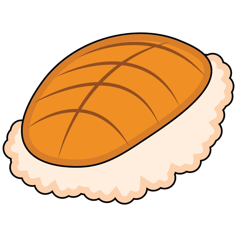 Korean street food, korean traditional food, asian food vector