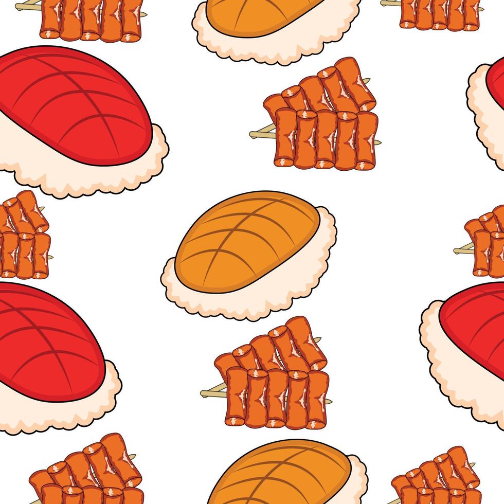 Korean street food, korean traditional food, asian food vector