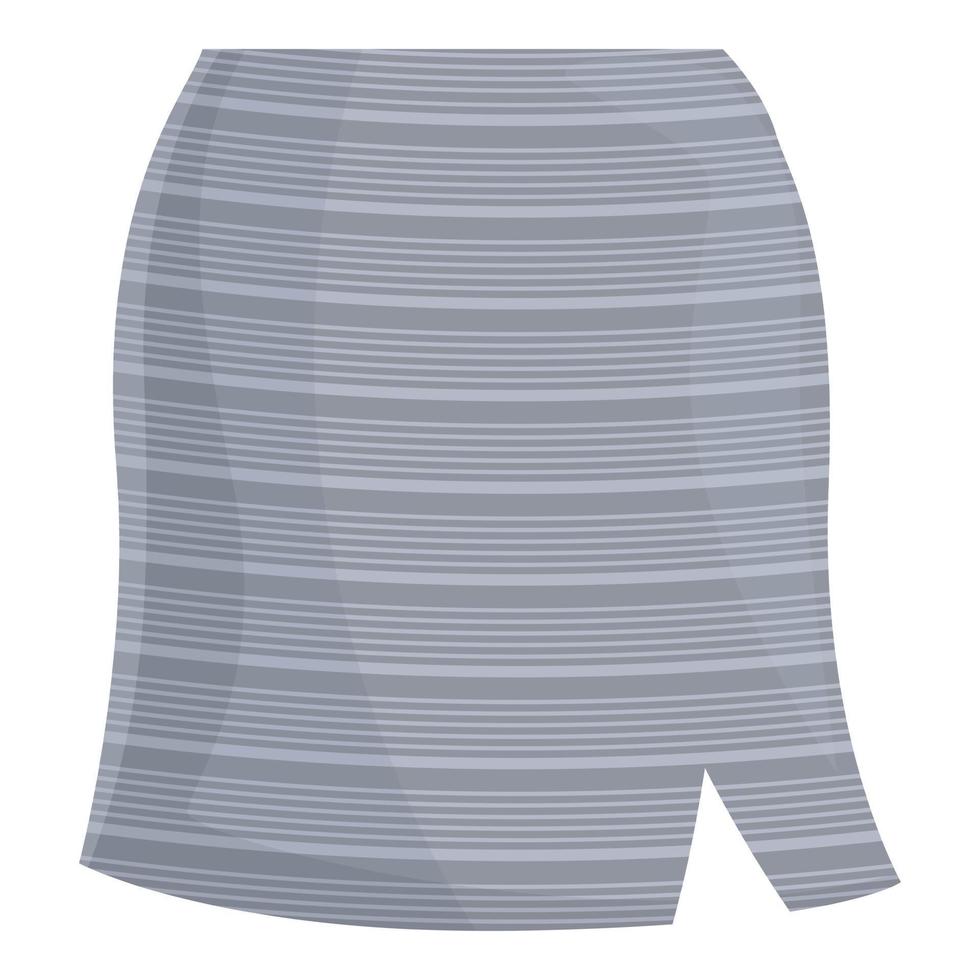 Model skirt icon cartoon vector. Fabric cloth vector