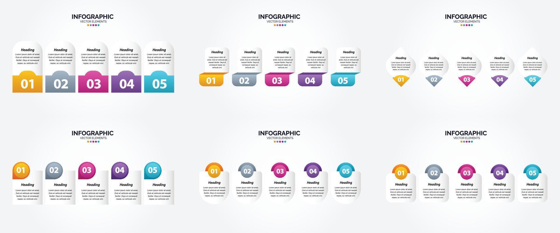 Vector illustration infographics Flat design set for advertising brochure flyer and magazine