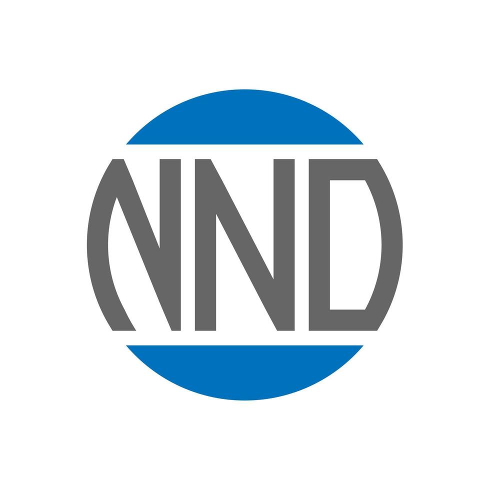 NNO letter logo design on white background. NNO creative initials circle logo concept. NNO letter design. vector