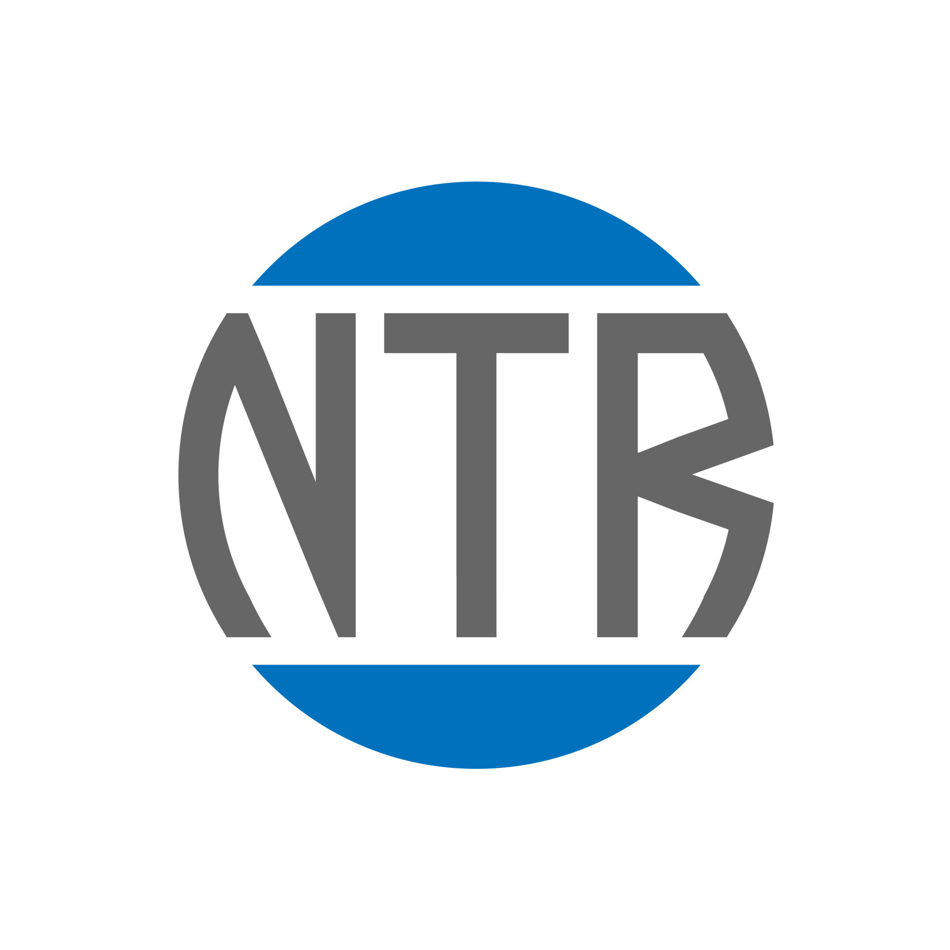 NTR letter logo design on white background. NTR creative initials circle  logo concept. NTR letter design. 16229061 Vector Art at Vecteezy