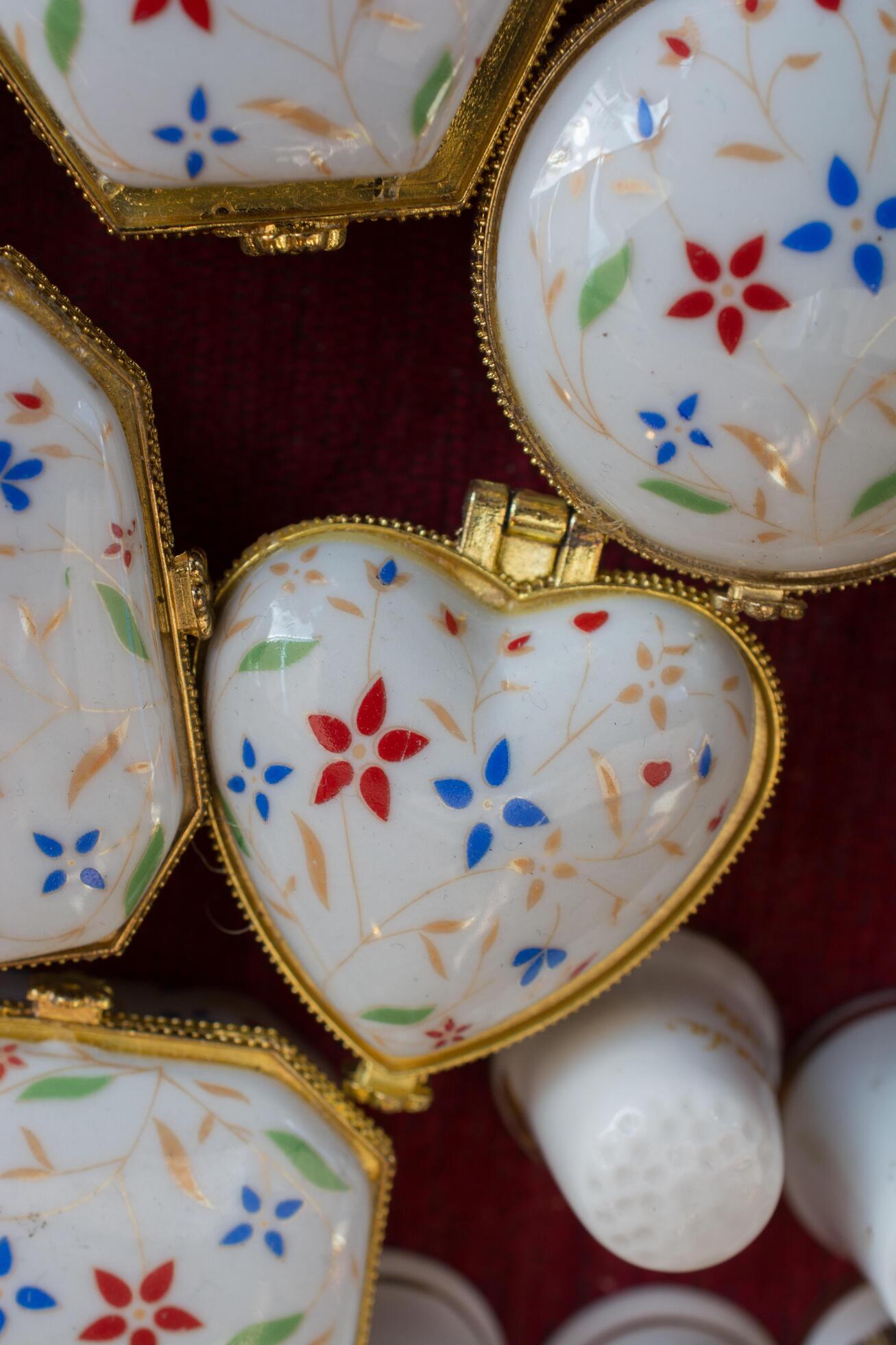 Heart shaped colorful decorative objects 16238375 Stock Photo at Vecteezy