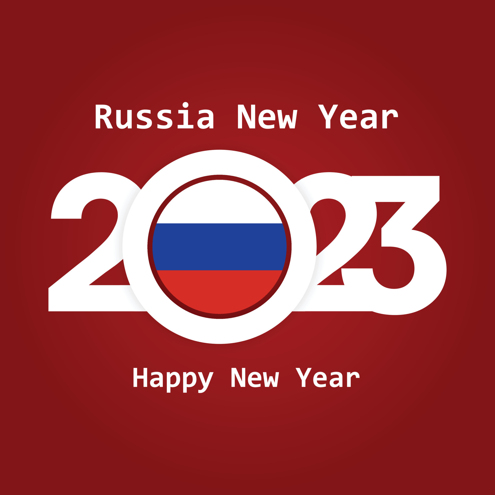 Russia New Year Vector Illustration Background 16241768 Vector Art at