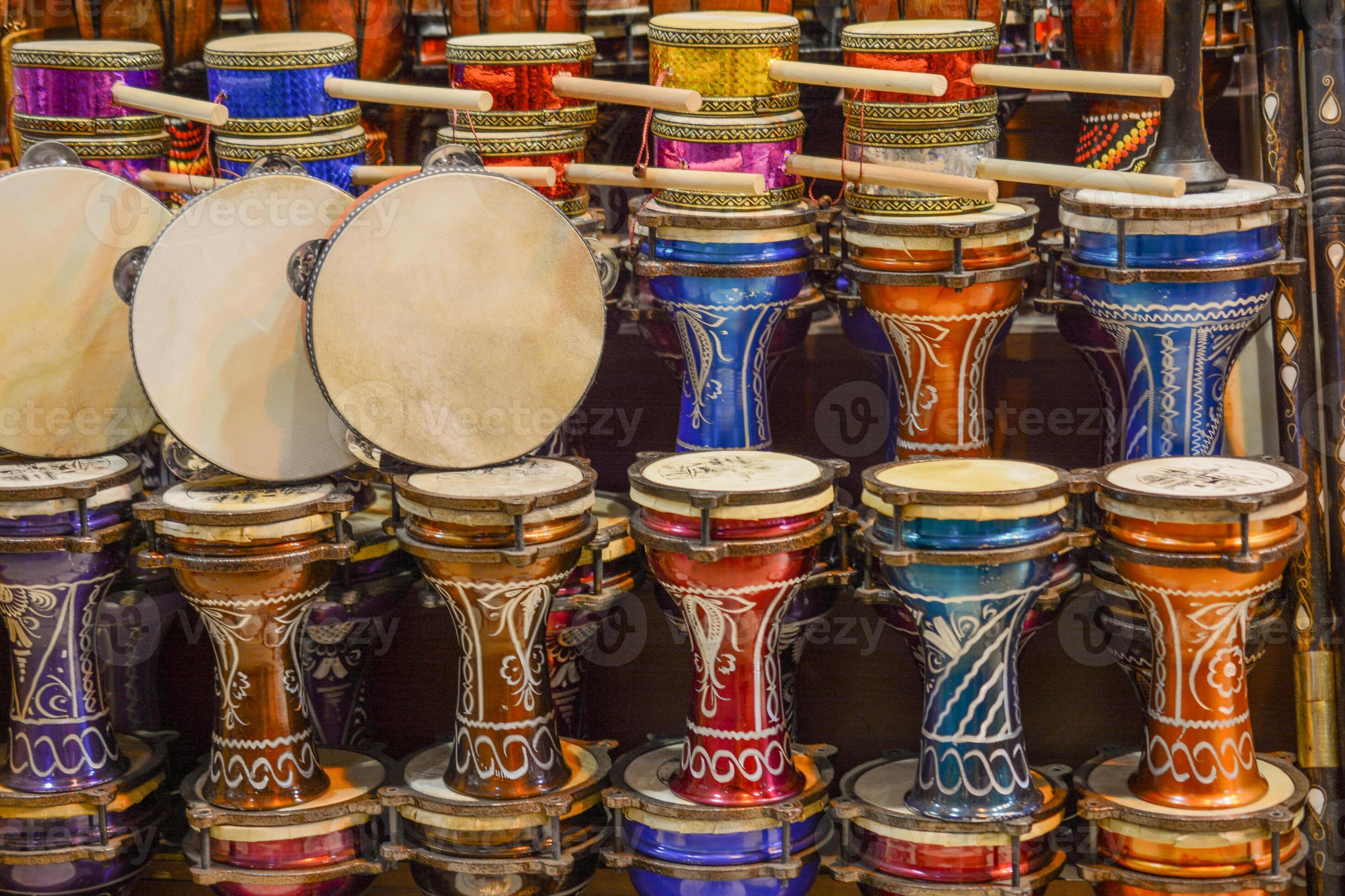 The image of ethnic Turkish drum darbuka 16242427 Stock Photo at Vecteezy