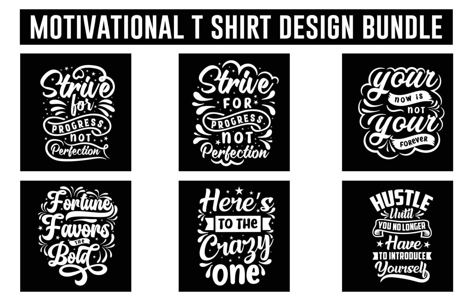 Typography motivational t shirt design vector for print on demand