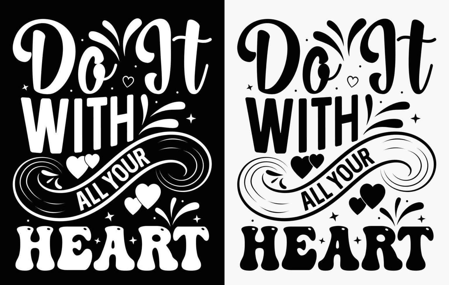 Motivational typography creative t shirt designs, lettering t shirt design vector