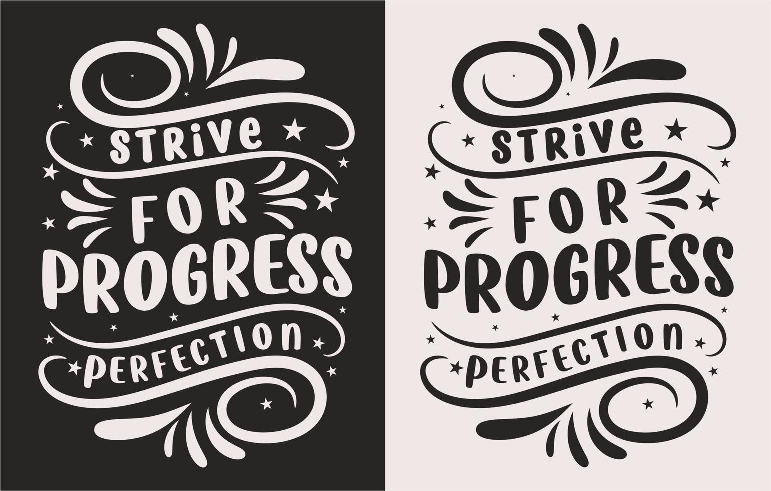 Typography motivational t shirt design vector for print on demand
