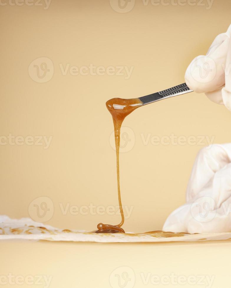 cannabis live resin extract for smoking high stone smoke, dab tool and live resin photo