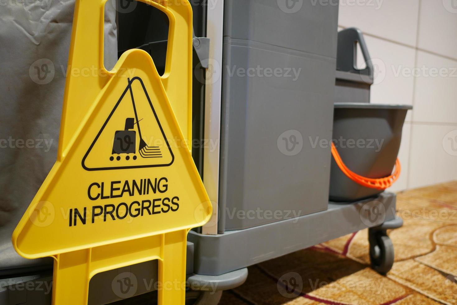 Signs entrance Floor Damaged indoor photo