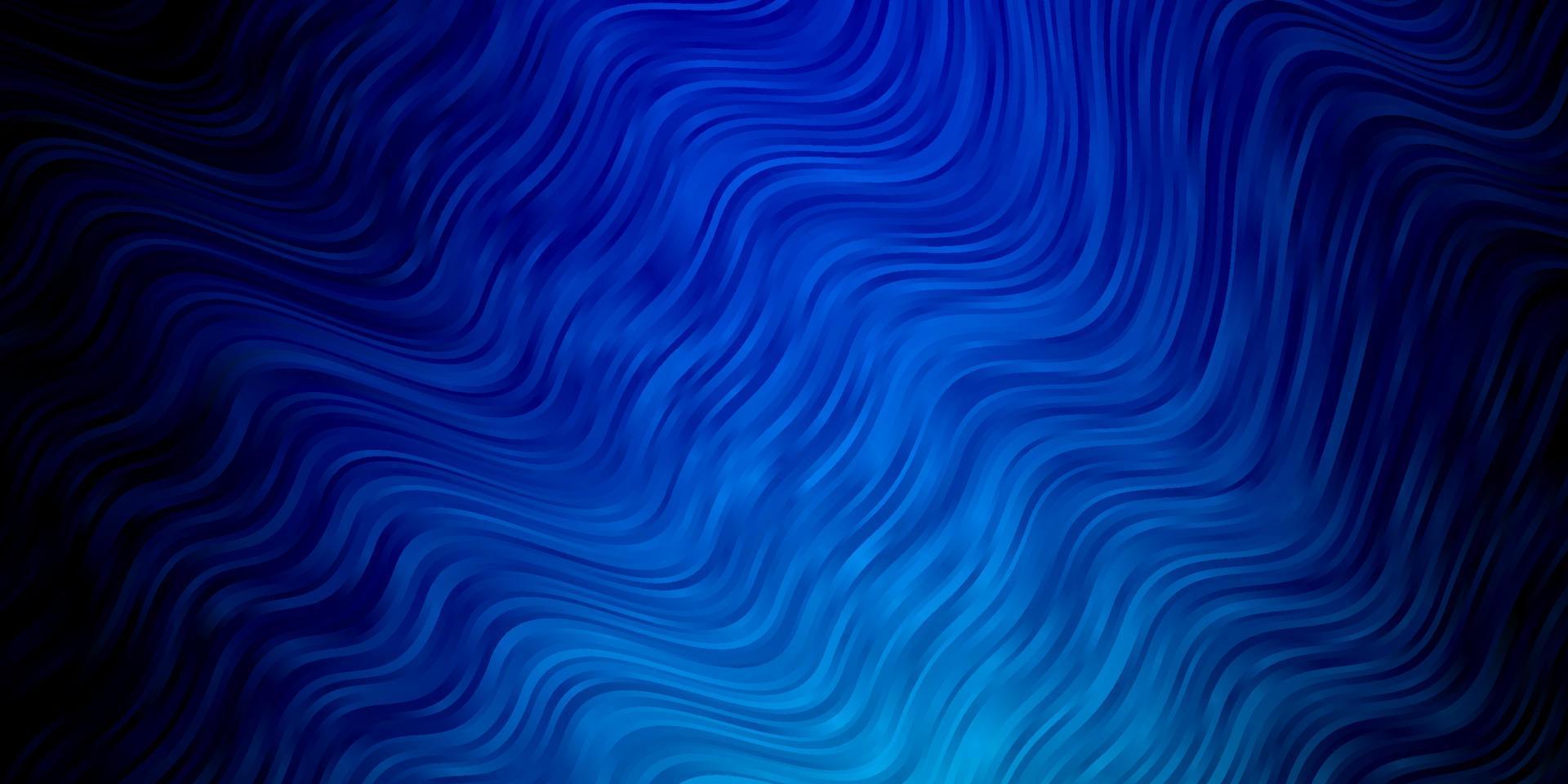 Dark BLUE vector layout with curves.
