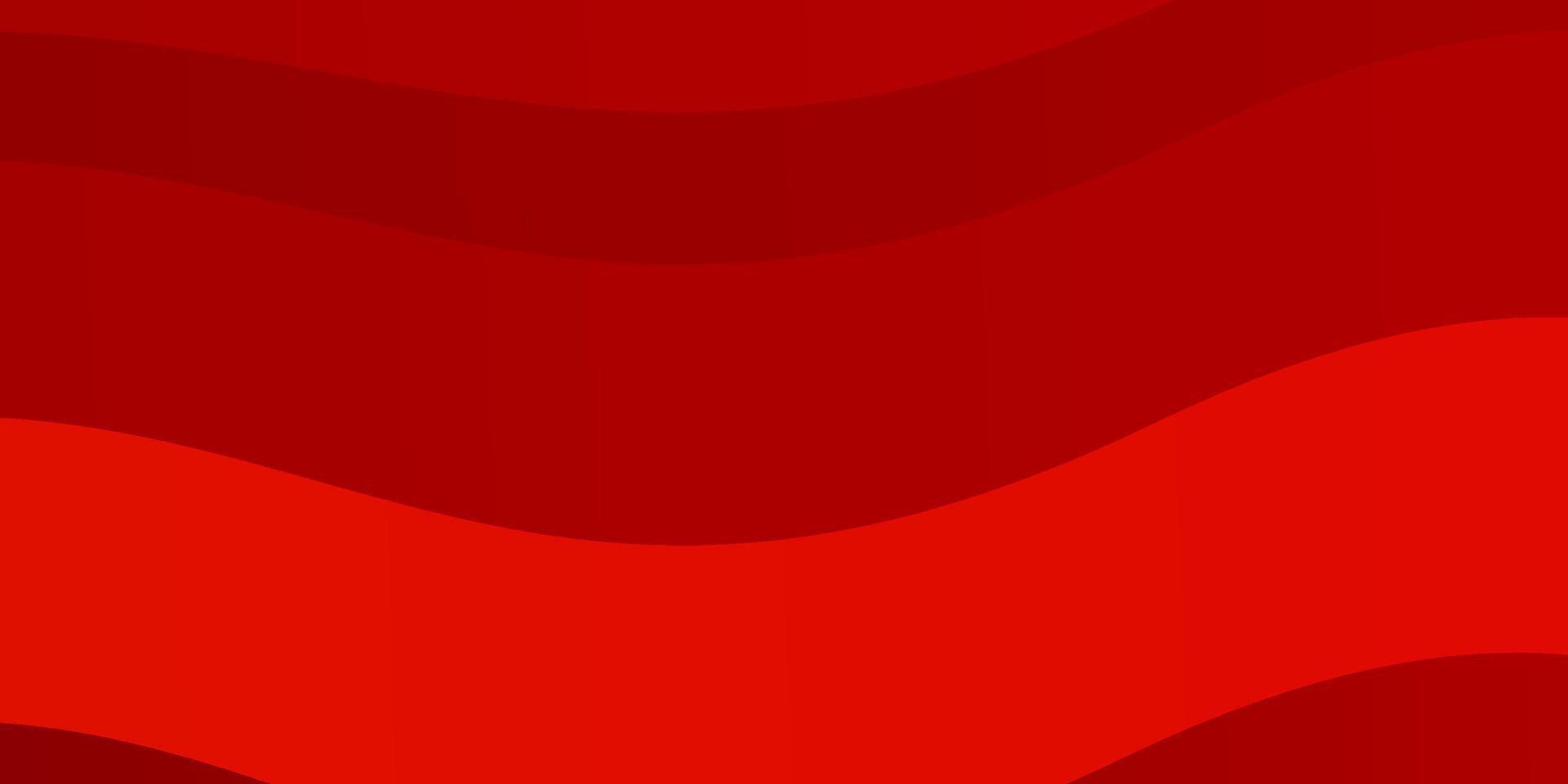 Light Orange vector background with bent lines.