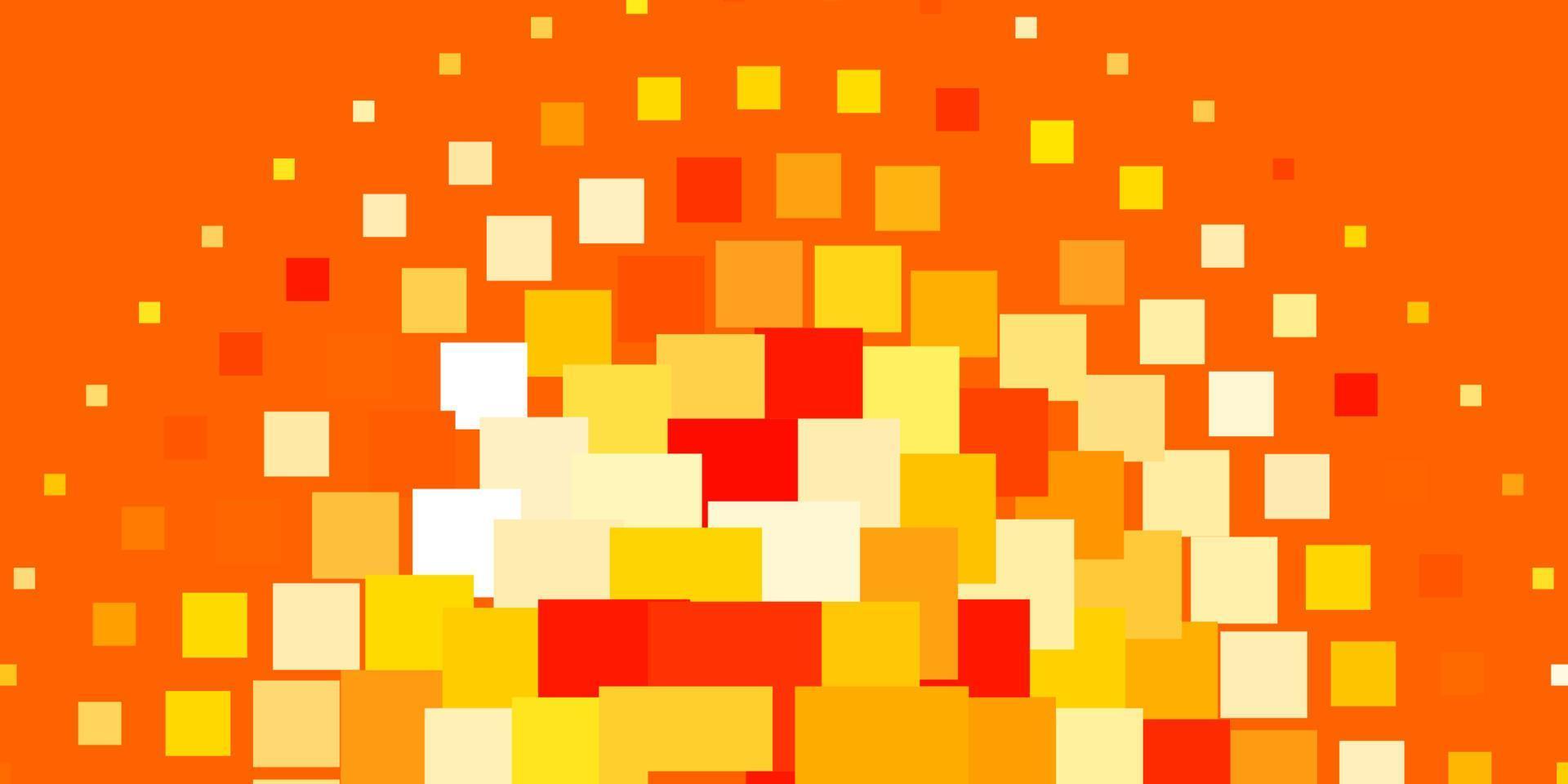 Light Orange vector background with rectangles.