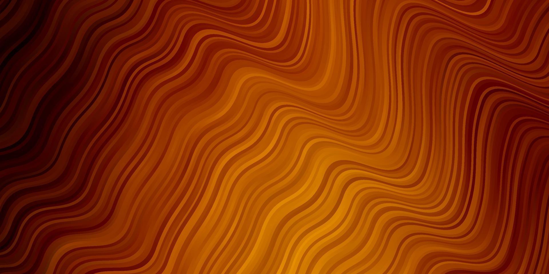 Dark Orange vector layout with circular arc.
