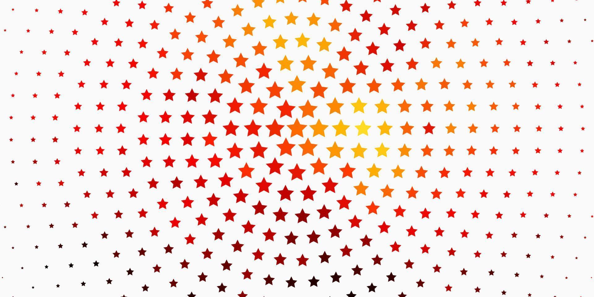 Light Orange vector layout with bright stars. 16246013 Vector Art at
