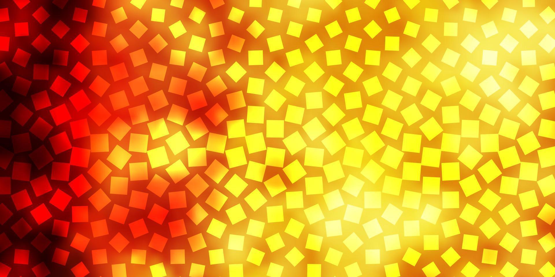 Light Orange vector background in polygonal style.