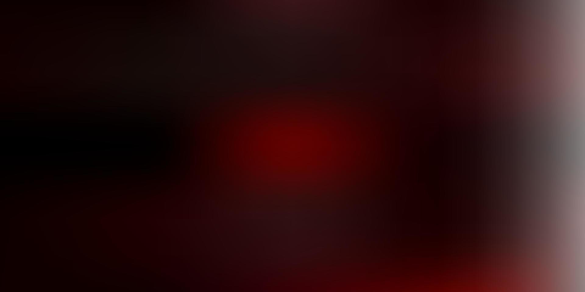 Dark orange vector blur template.