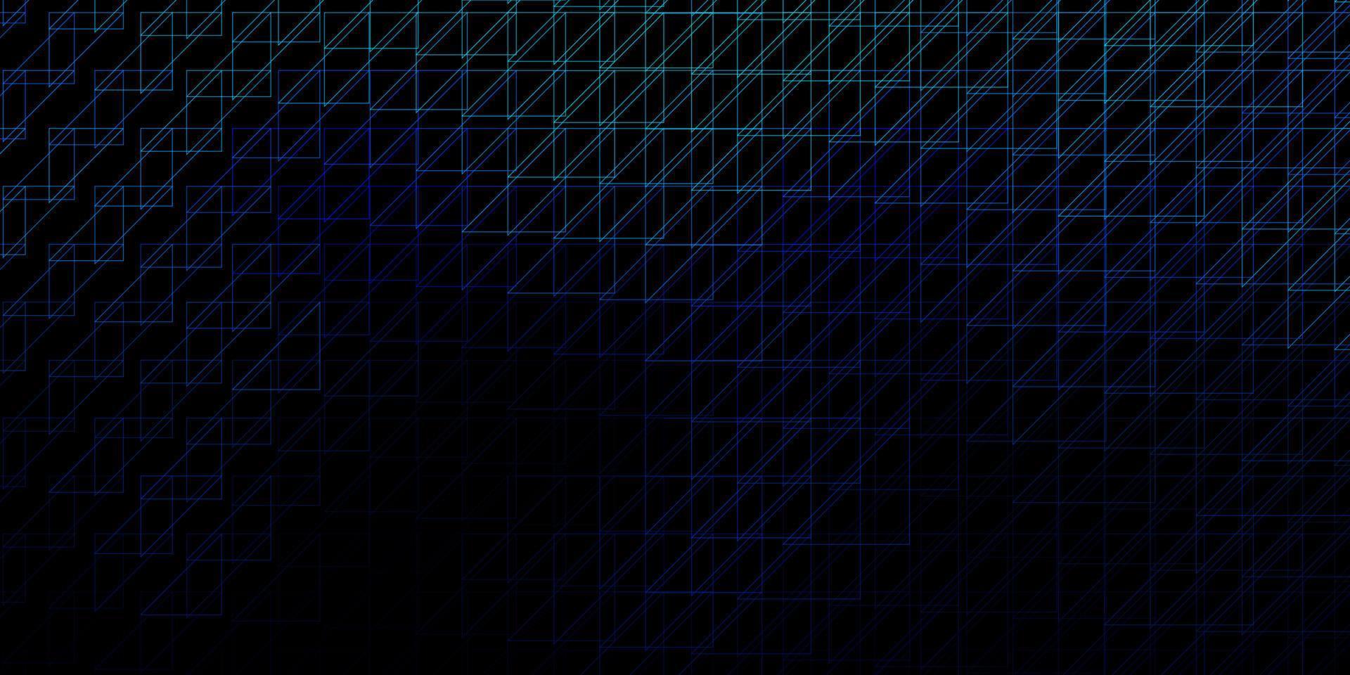 Fondo de vector azul oscuro con líneas.