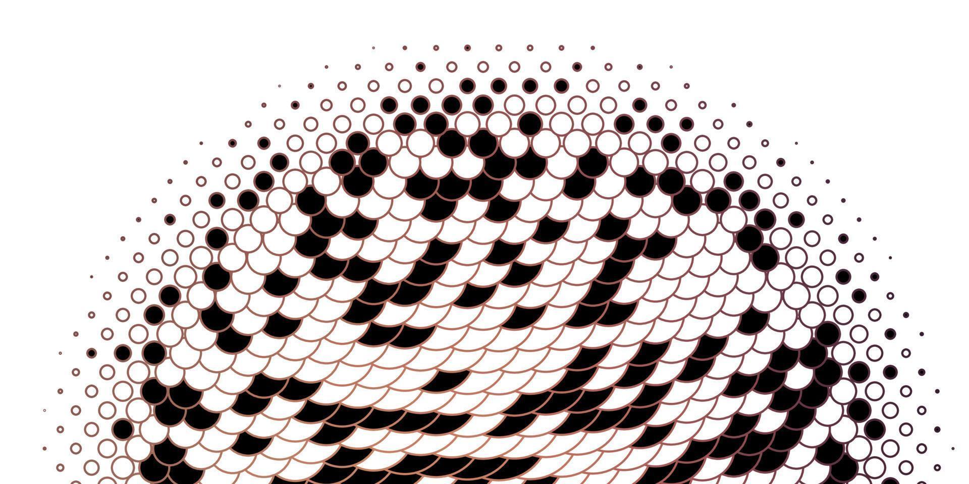 Dark Pink vector background with circles.