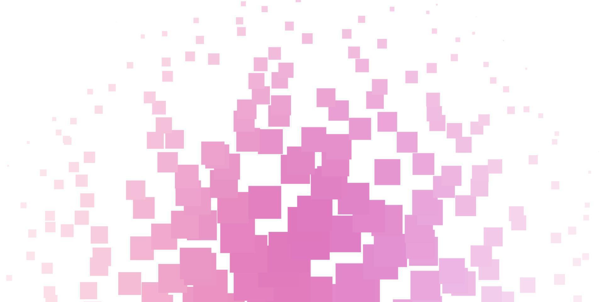 Light Pink vector background with rectangles.