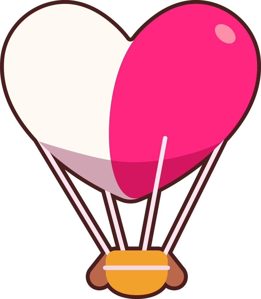 Heart Balloon Big vector