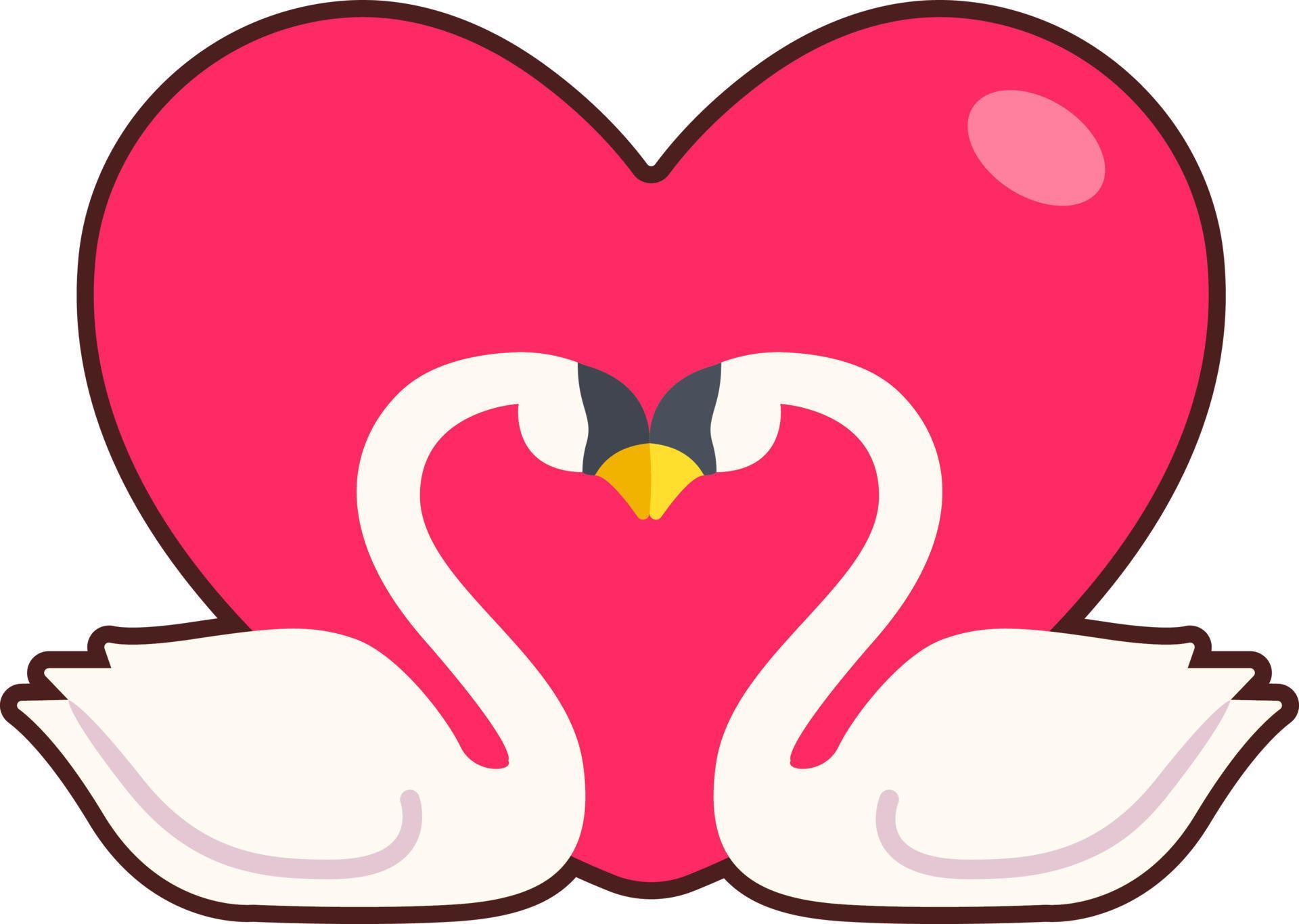swan-two-symbol-heart-16248891-vector-art-at-vecteezy