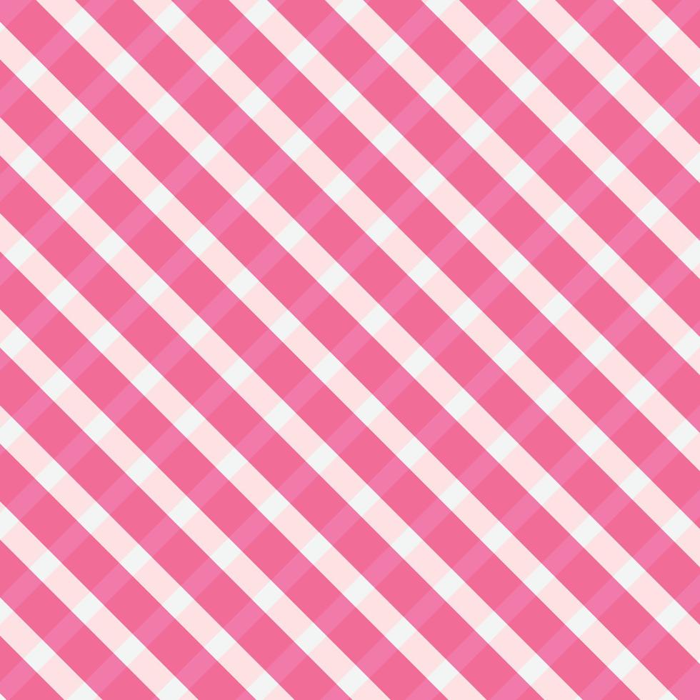 Abstract Pattern with Plaid Fabric. Candy cane Christmas background, peppermint diagonal stripes print seamless pattern vector
