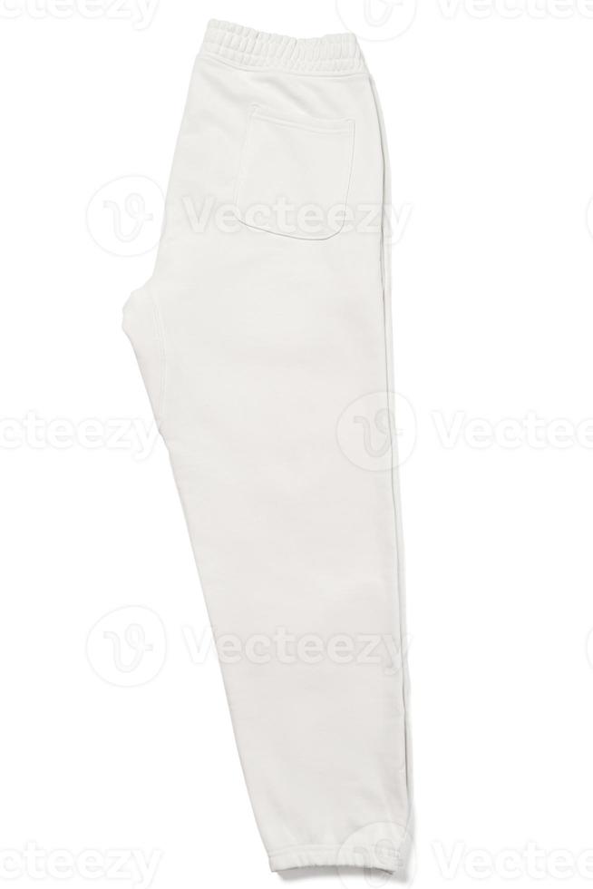 White sweatpants on white background 16252173 Stock Photo at Vecteezy