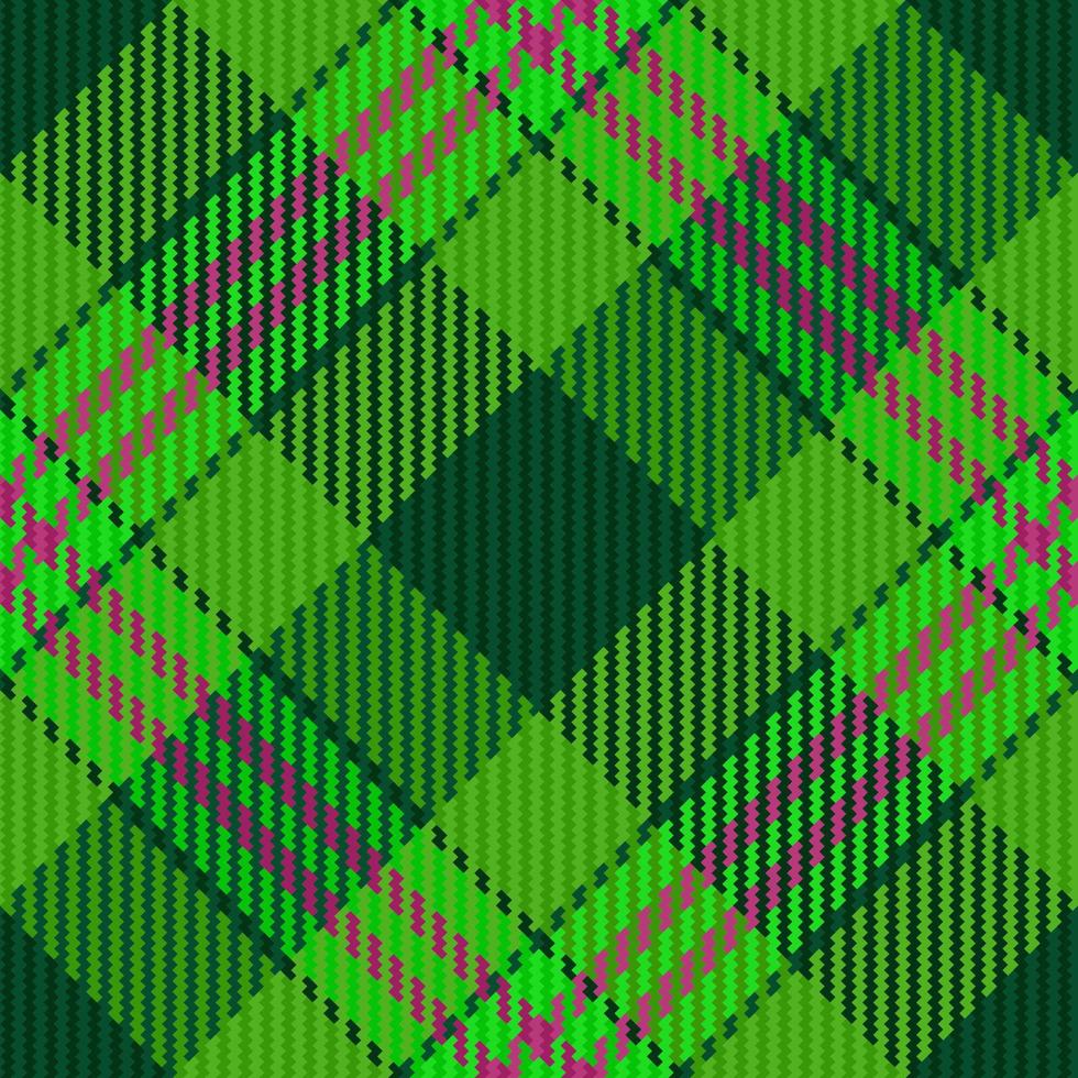 Tartan pattern textile. Background plaid seamless. Vector fabric texture check.
