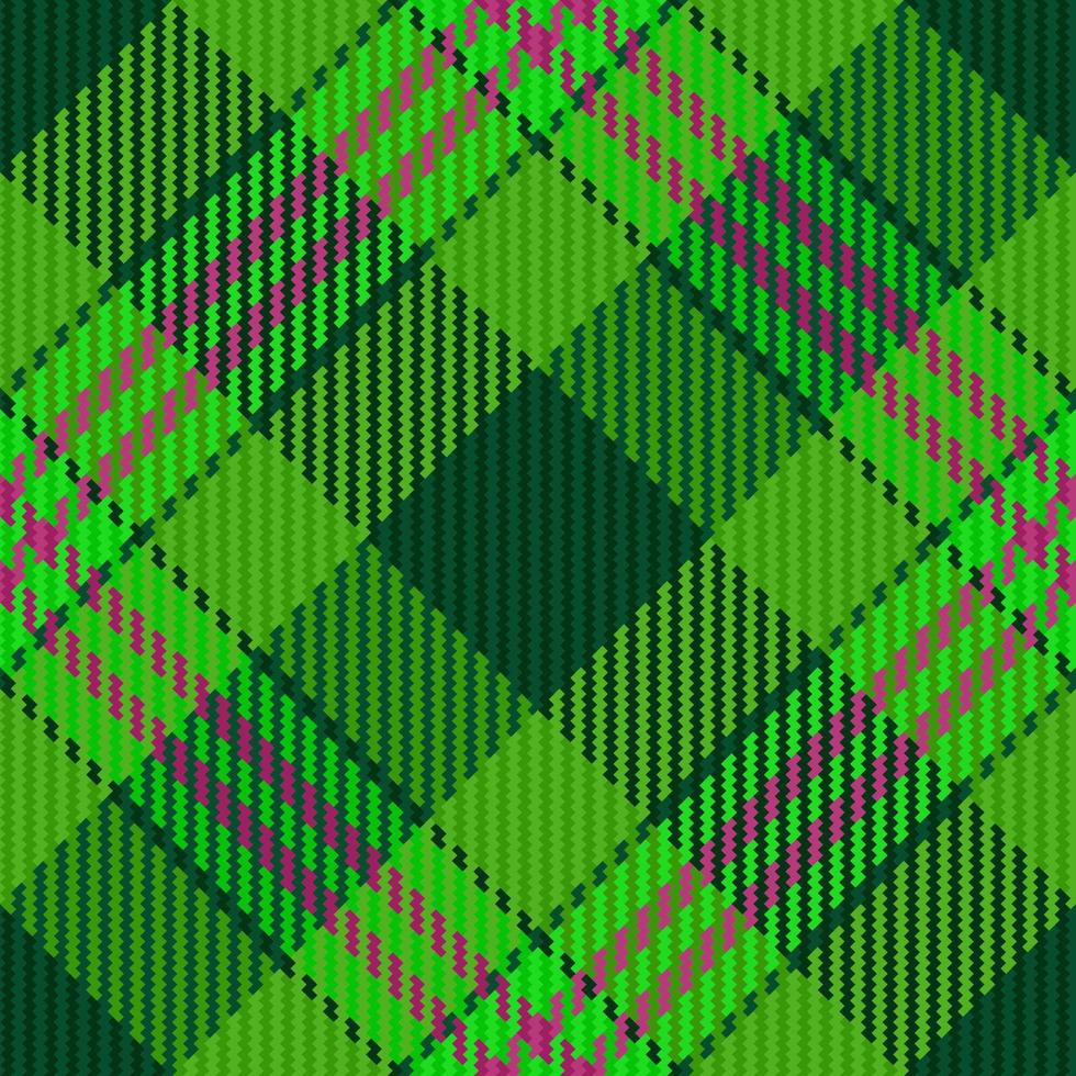 Tartan pattern textile. Background plaid seamless. Vector fabric texture check.