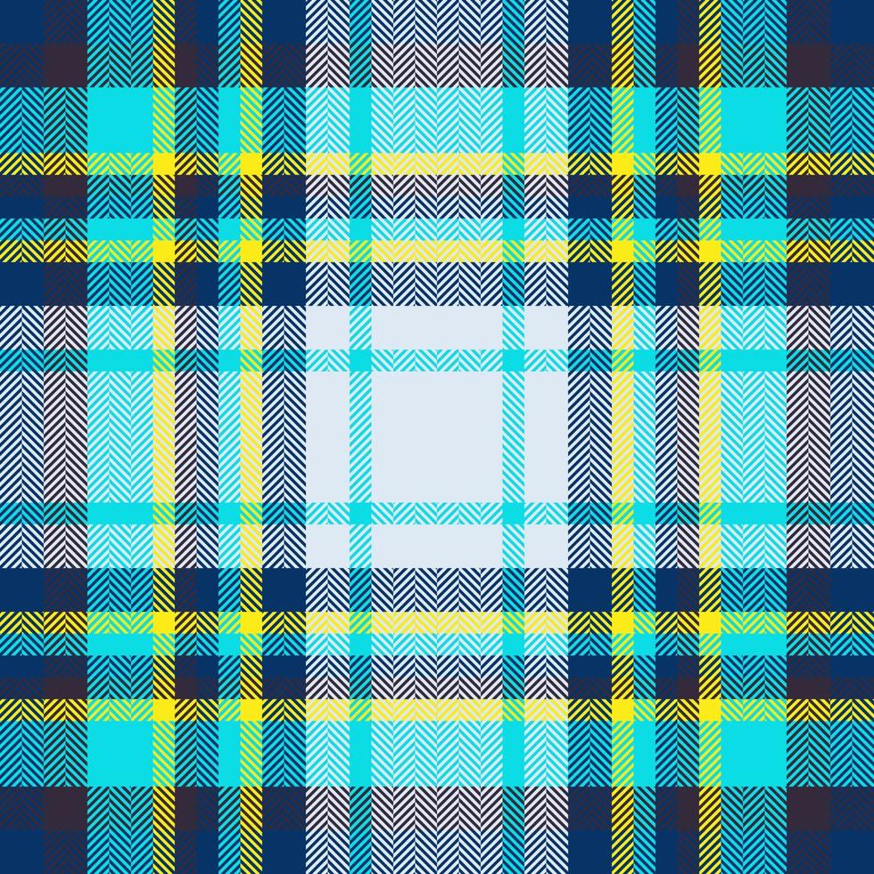 Plaid check pattern. Seamless fabric texture. Tartan textile print. vector