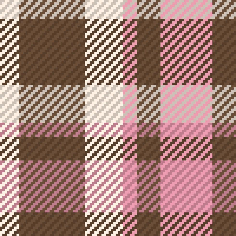 Plaid checkered tartan seamless pattern suitable for fashion textiles, graphics design. vector