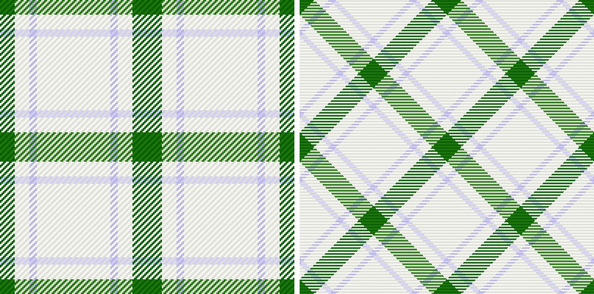 Pattern check fabric. Texture vector tartan. Seamless plaid textile background.