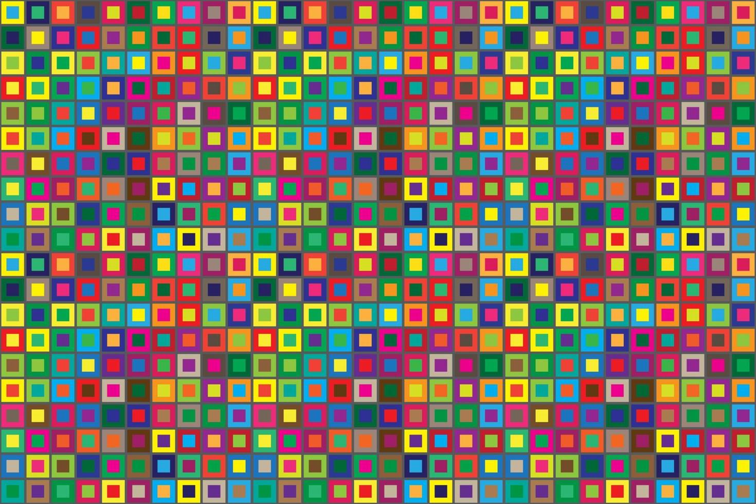 colors squares seamless abstract pattern horizontal background vector