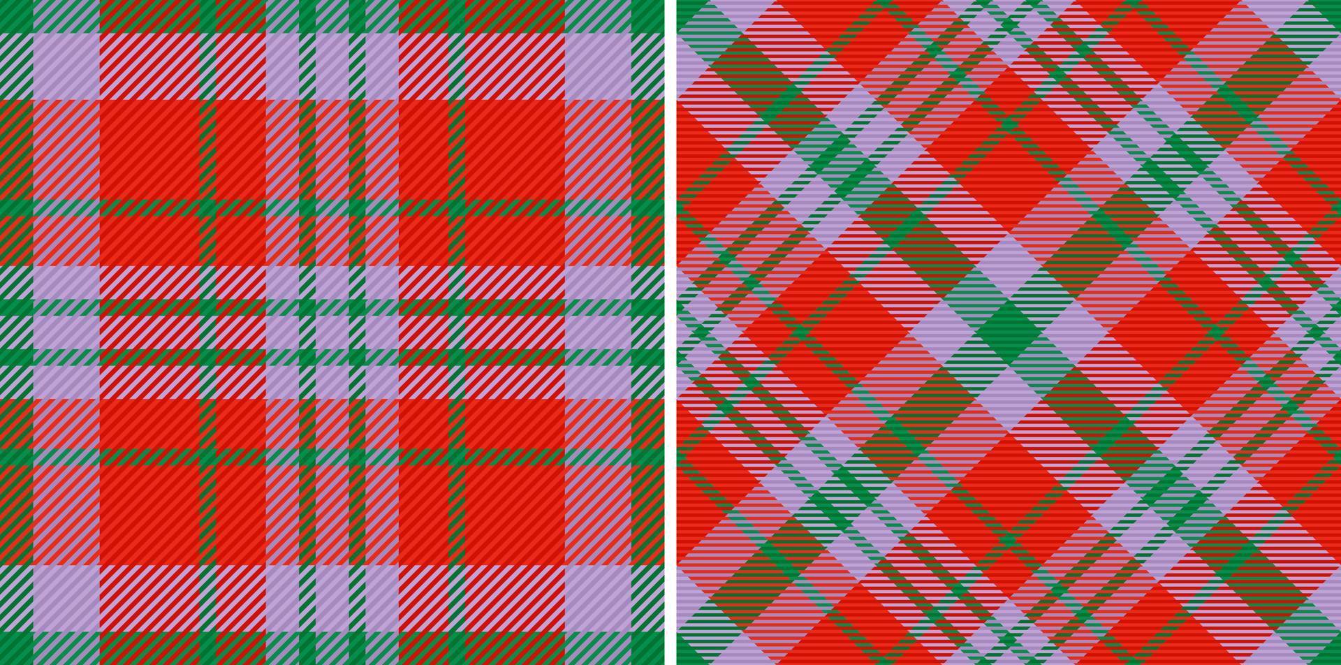 Texture textile pattern. Fabric plaid check. Seamless background vector tartan.