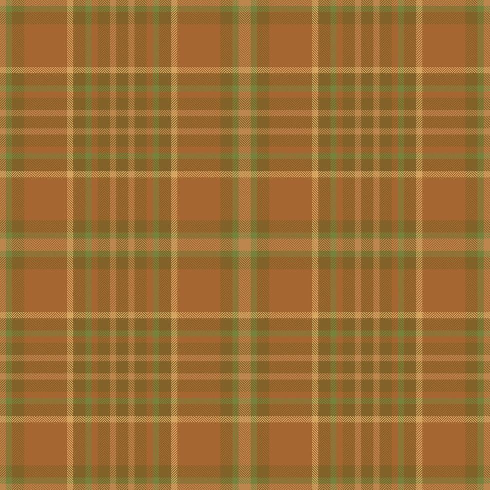 Plaid seamless pattern. Check fabric texture. Vector textile print.