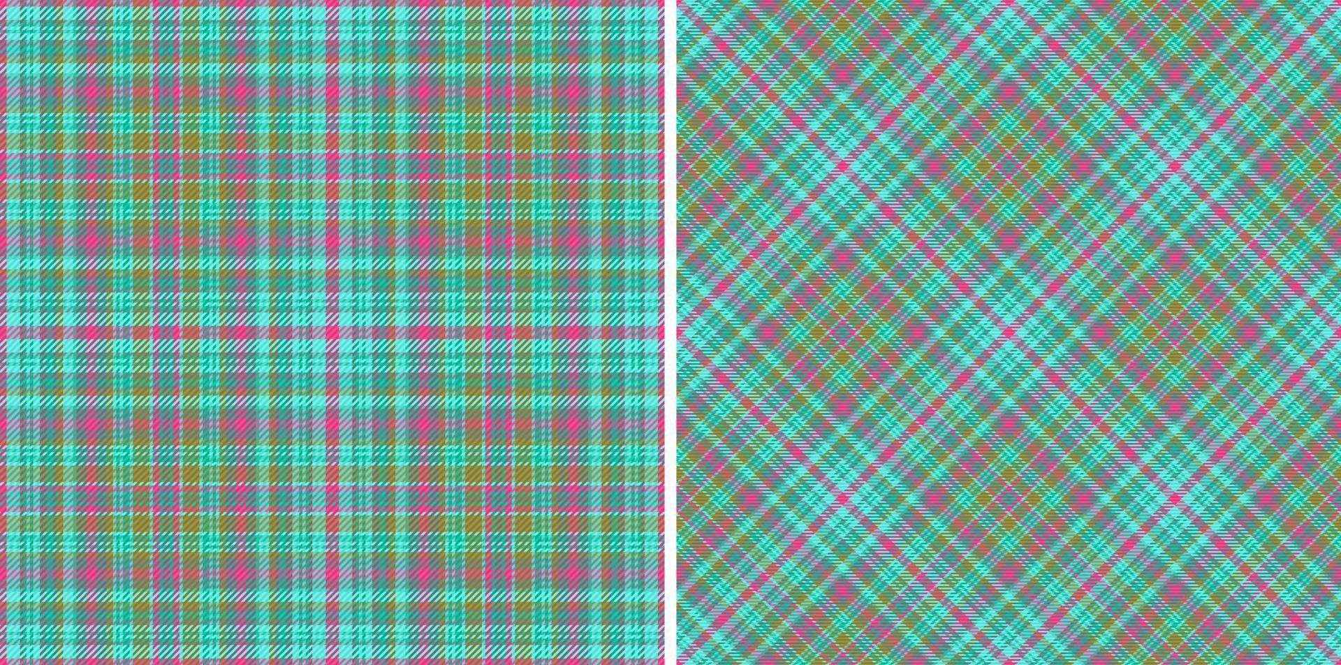 Plaid fabric textile. Vector tartan texture. Background seamless check pattern.