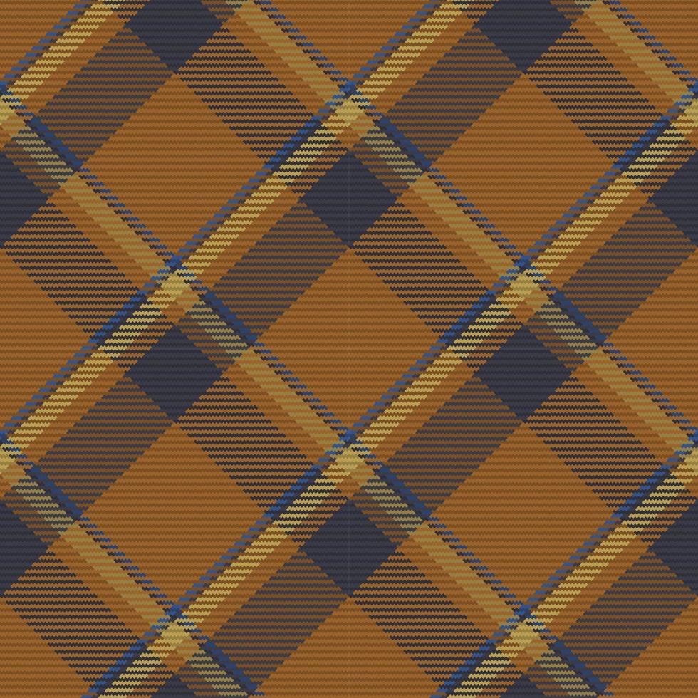 Seamless pattern of scottish tartan plaid. Repeatable background with check fabric texture. Vector backdrop striped textile print.