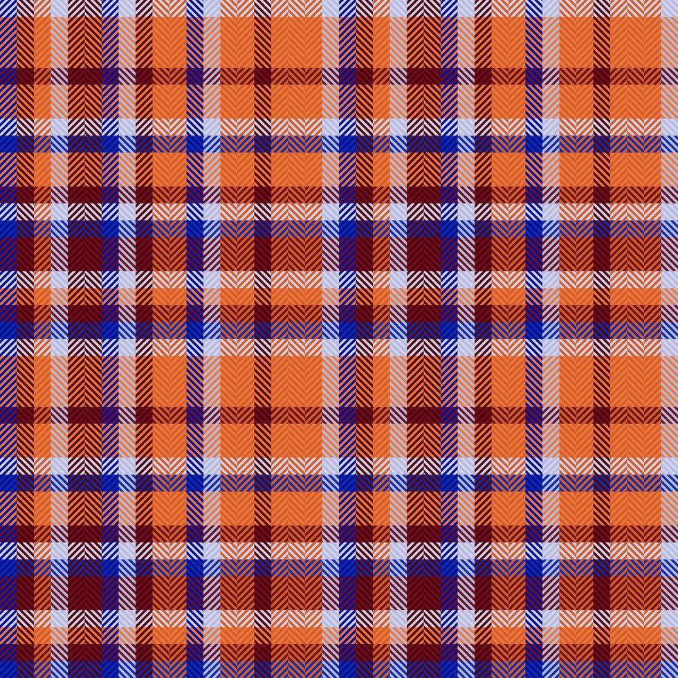 Plaid fabric textile. Background tartan pattern. Check texture vector seamless.
