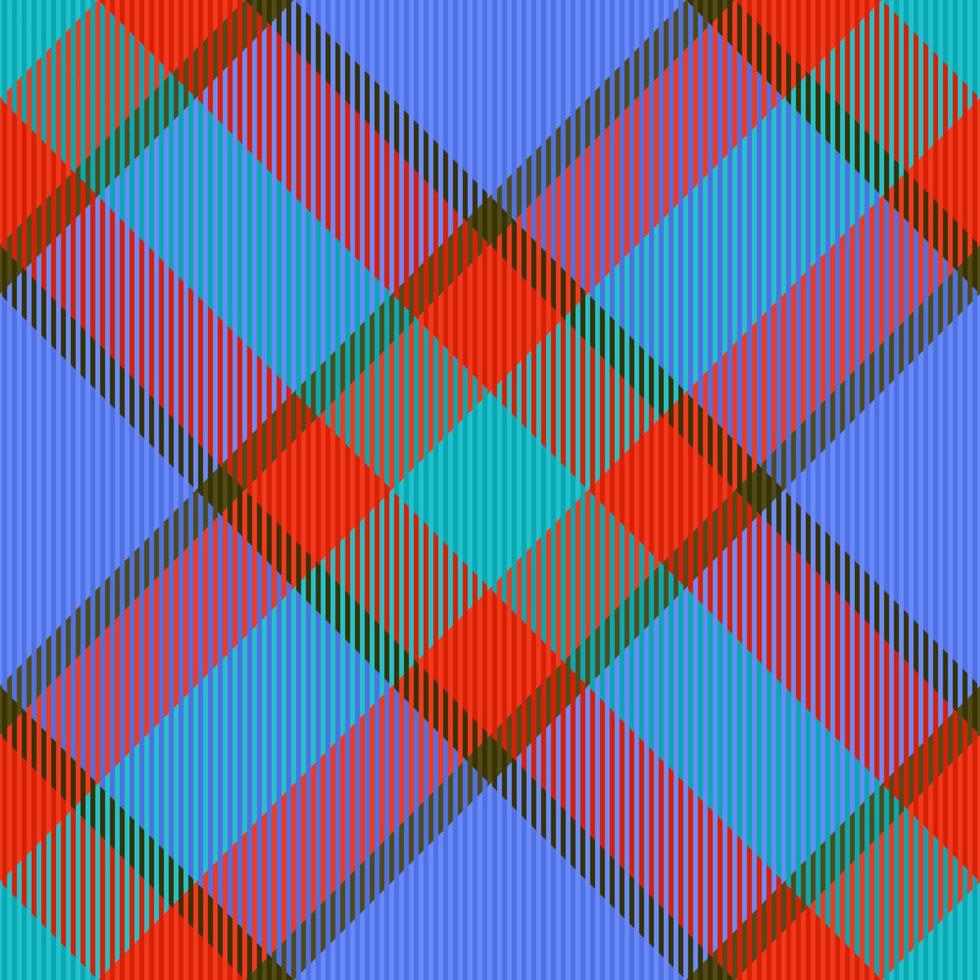 Textile pattern tartan. Seamless texture plaid. Vector fabric check background.