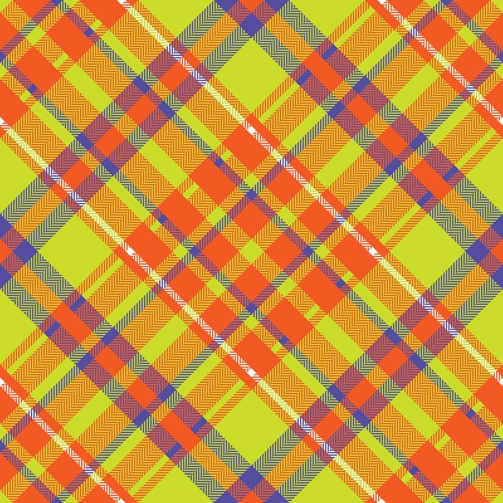 Plaid pattern vector. Check fabric texture. Seamless textile design for clothes, paper print. vector