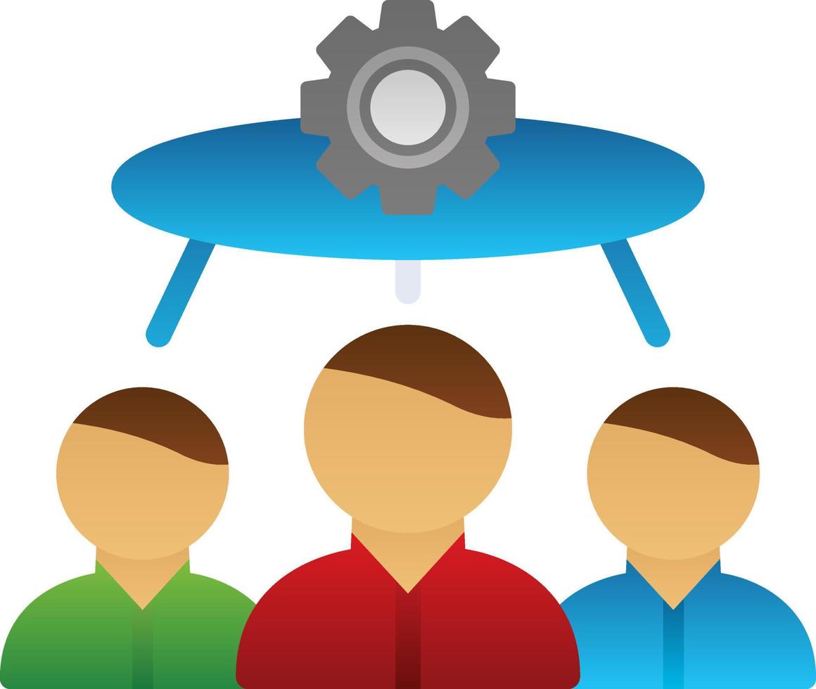 Brainstorming Vector Icon Design